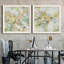 Floral Blush - ensemble de 2 reproductions d'art sur toiles-224601005-224601004
