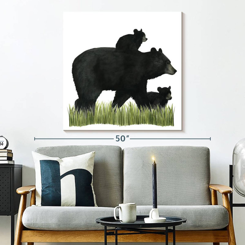 Brampt Woodland Babes I, 33" H x 33" W