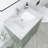 Aurilla 30 in. Single Sink Freestanding Bath Vanity in Forest Green with White Carrara Quartz Top-934711667