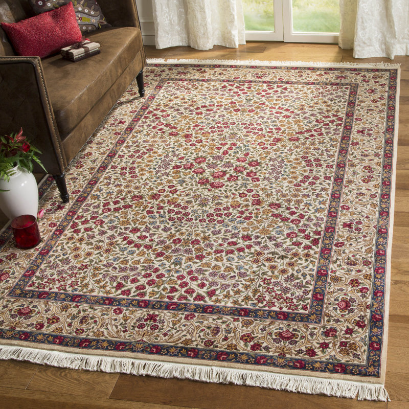 Royal Kerman Handwoven Wool Area Rug, Rectangle 6' x 9'