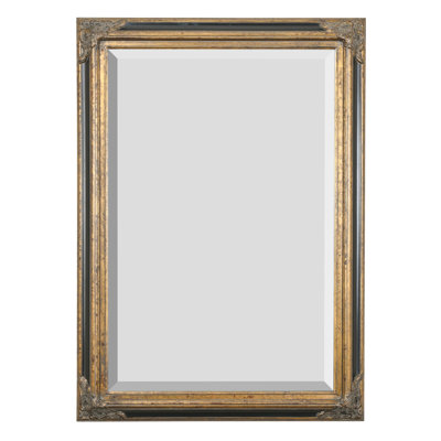 David-Paul Solid Wood Rectangle Wall Mirror