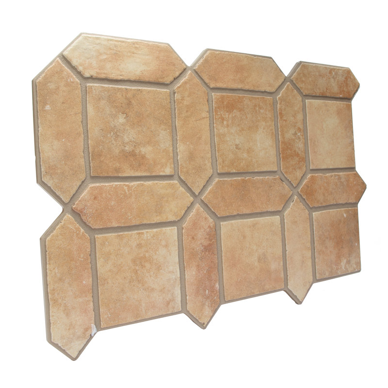 Picket Arenta 14-5/8 In. X 22-1/2 In. Porcelain Floor And Wall Tile, Tan