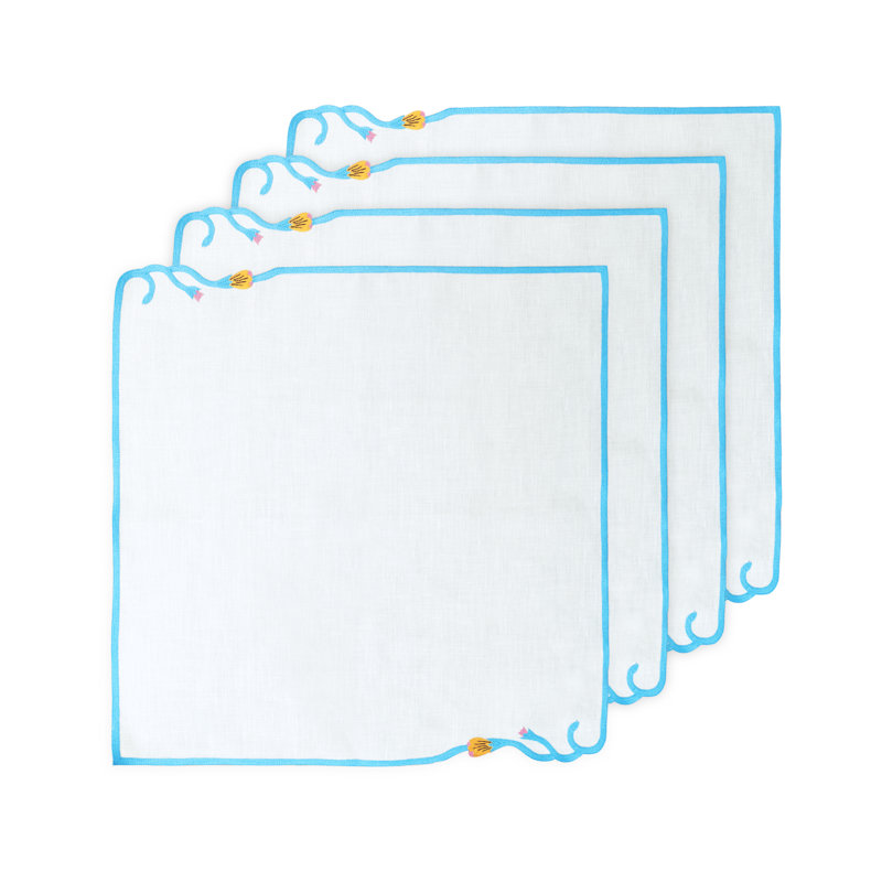 Embroidered Table Linen Table Placemat 18x18 Inch