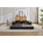 Compression Sofa,Convertible Floor Sofa Bed With Fixed-Shape Frame, Loveseats Boneless Modular Sectional Sofa,No Assembly Required,Chenille Fabric,For Living Room Bedroom,Black-218041681