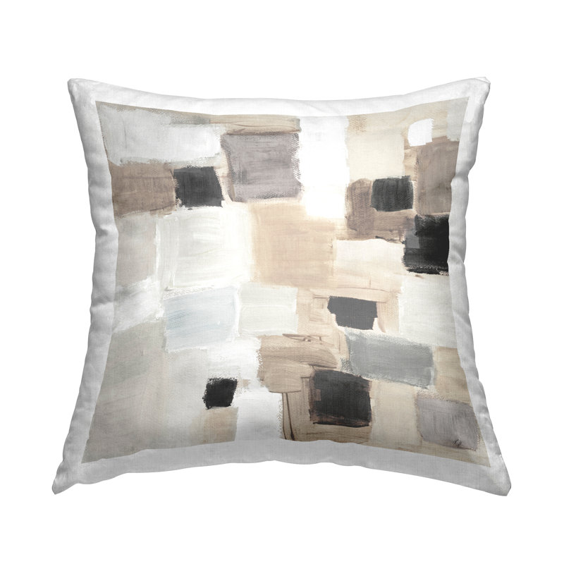 Abstract Throw Pillow