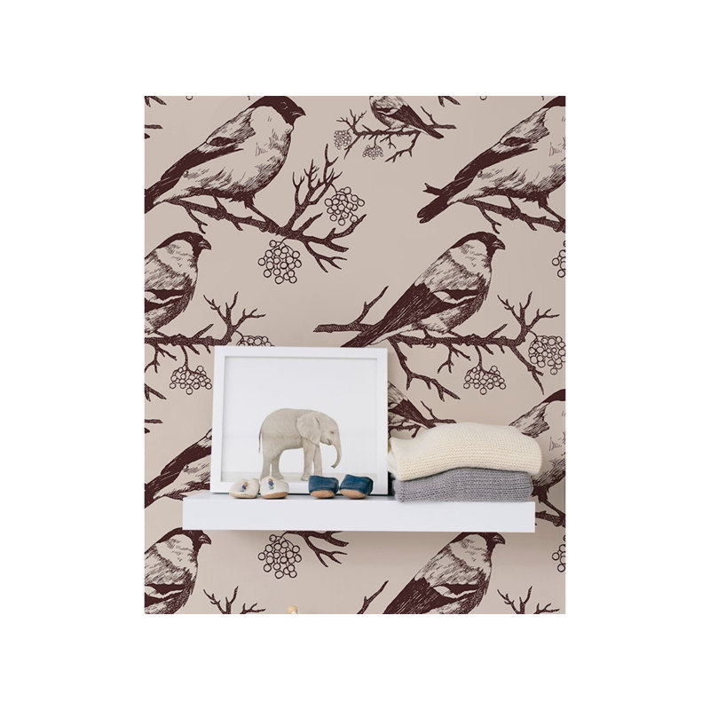 Bucur 2.5m x 2.5m Matte Wallpaper Roll, 312 x 219cm