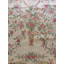 1920s Antique Ivory Floral Medallion India Agra Textile Chain Stitch Gallery Rug