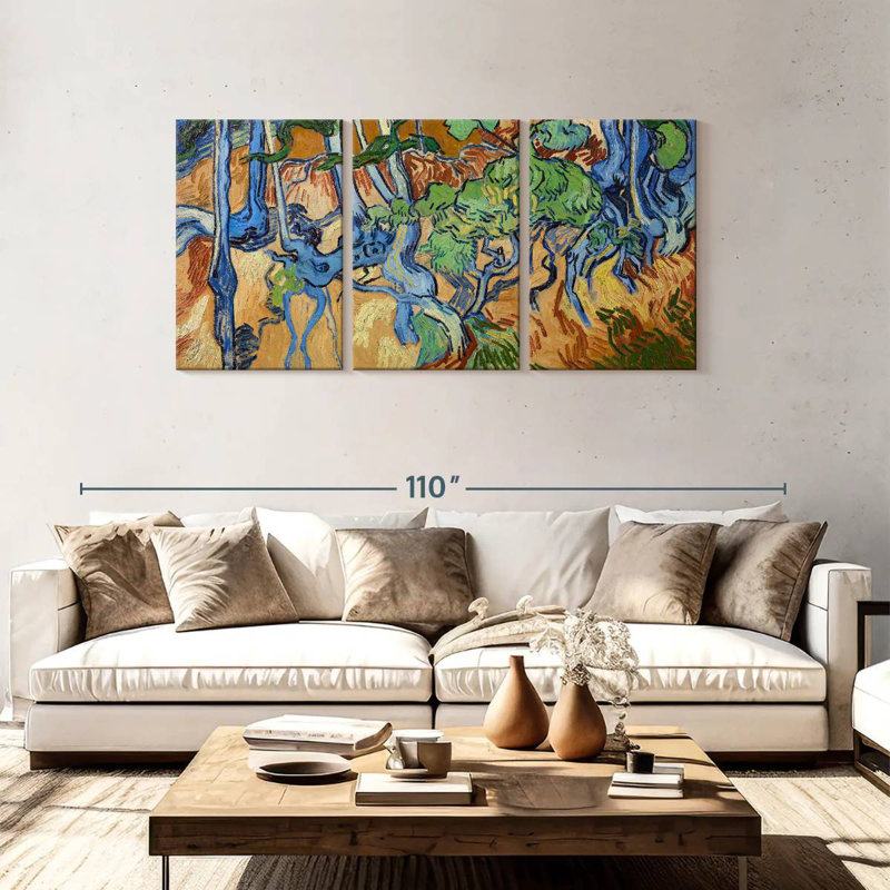 Harnek Tree Roots, 39" H x 80" W