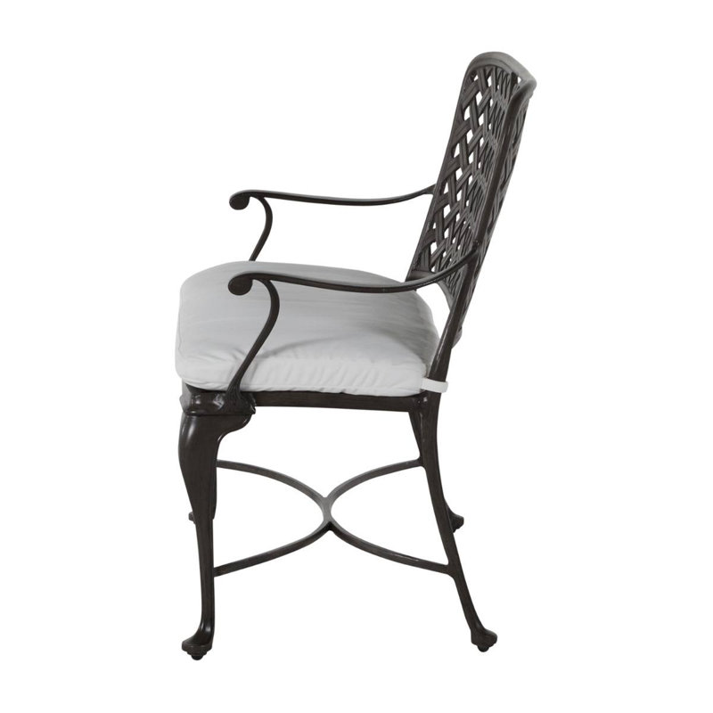 Provance Aluminum Bench - Ancient Earth, Ancient Earth, No Welt, Cabana Stripe Midnight