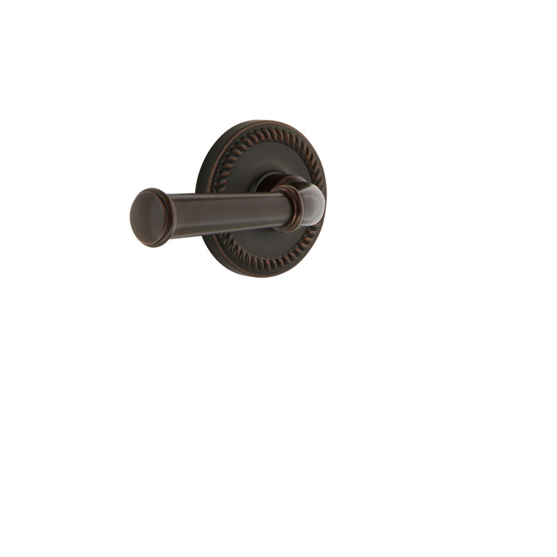 Grandeur Newport Rosette Passage avec levier Georgetown, 2-3/8 po, Bronze intemporel