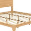 Lit plateforme en bois de bambou-1258200354