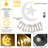 350Leds Waterfall Christmas Tree String Lights With Moon Star Topper-1386811835