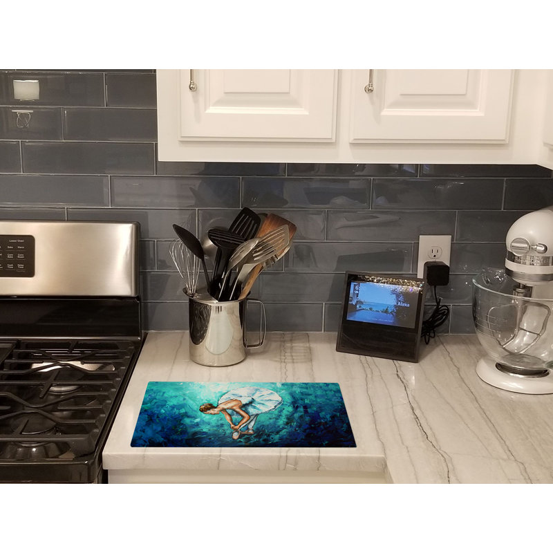 Early Practice Ballet Glass Cutting Board