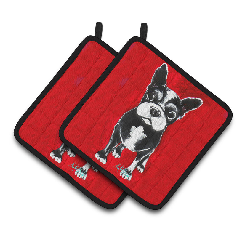 Caroline's Treasures Cotton Potholder Set