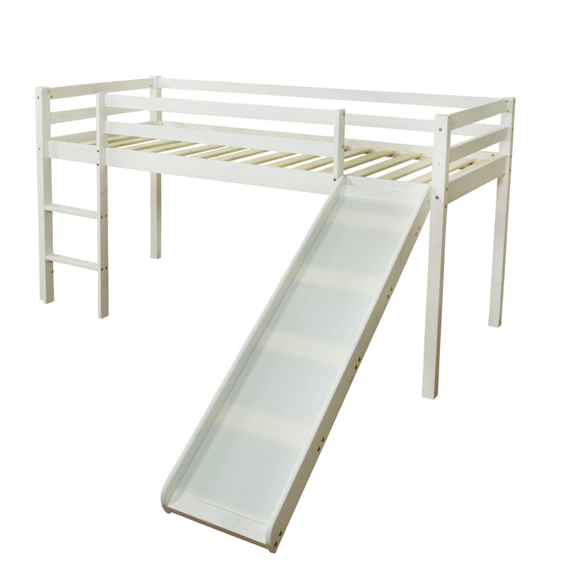 Gould European Single Mid Sleeper Bed, Without Slatted Frame