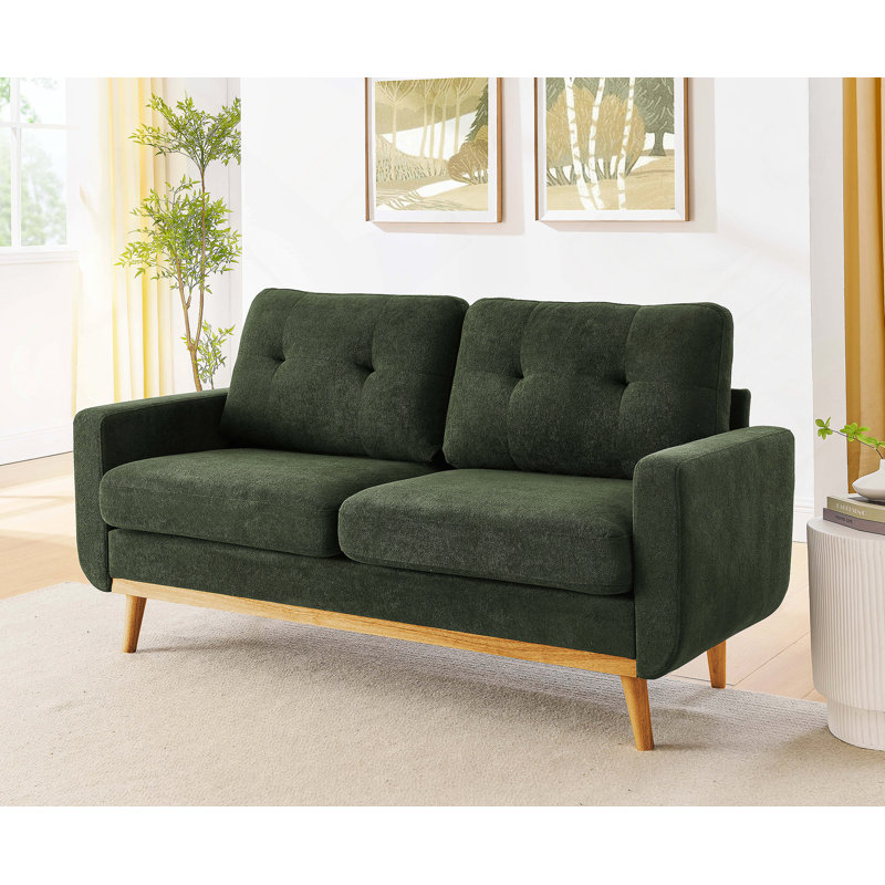 Causeuse Aucteraden, Vert foncé