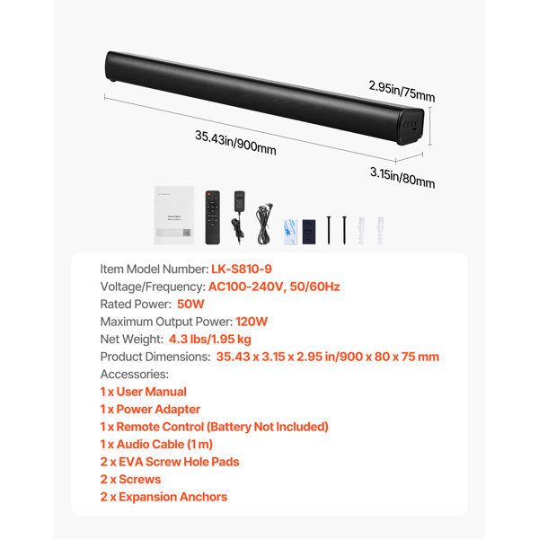 Product Dimensions
