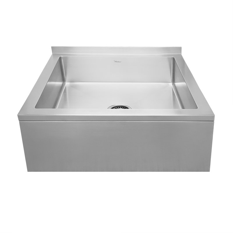 Noah's 28" L x 28" W Floor Mount Kitchen Sink