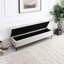 Banc de rangement rembourré 100% polyester Aquanette-734558936-734558941