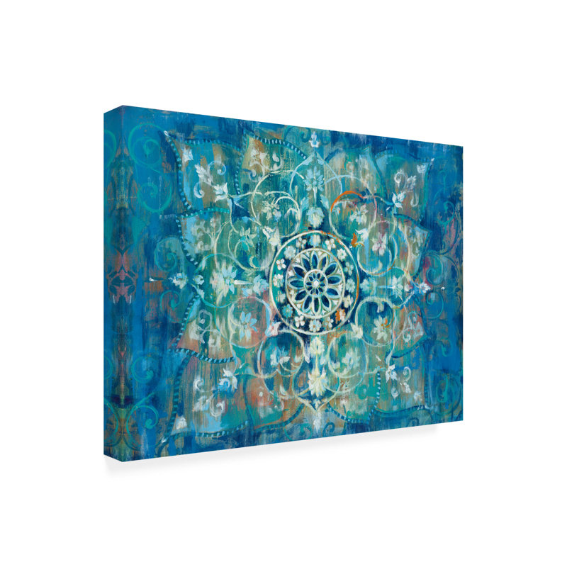 Art sur toile Danhui Nai Mandala, H 14 po x l 19 po