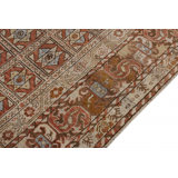 Rug & Kilim’S Tribal Rug In Beige-Brown All Over Geometric Pattern