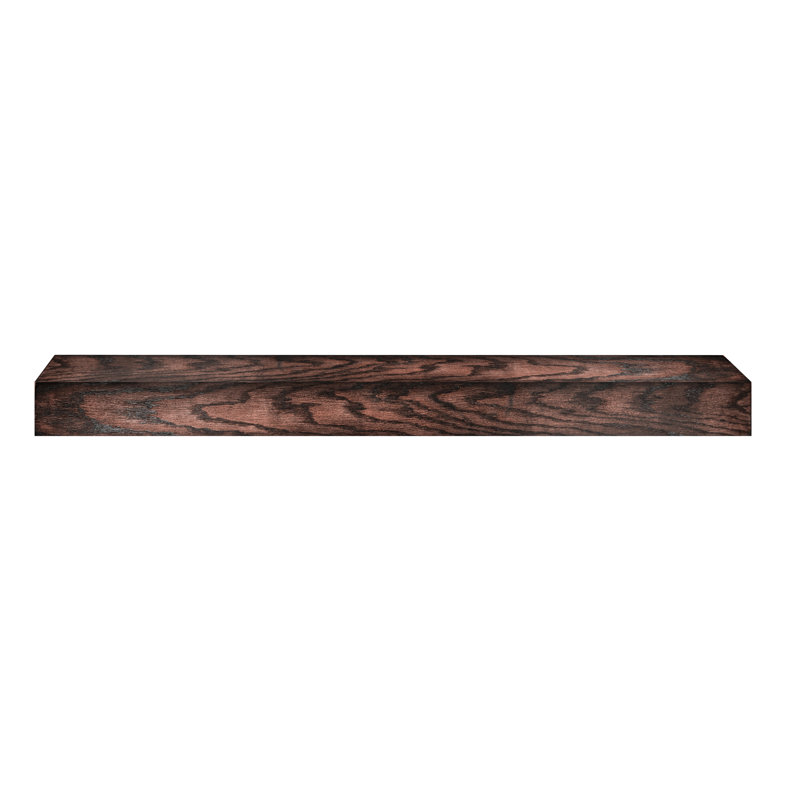 3 Piece Oak Floating Shelf, 5" H x 31" W x 5" D