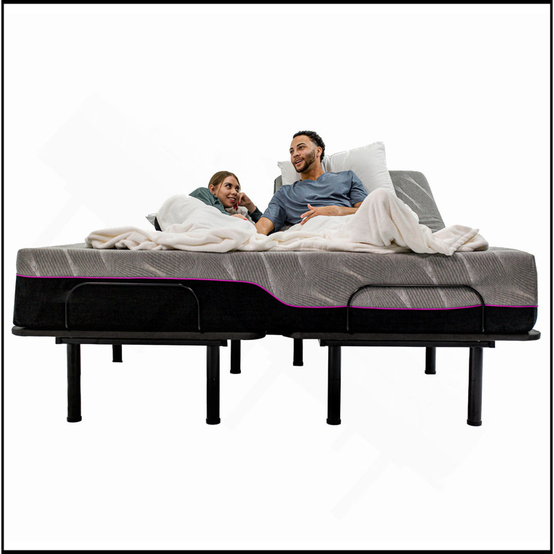 Matelas en mousse de latex à refroidissement rapide 11 pouces Renew, Très grand lit