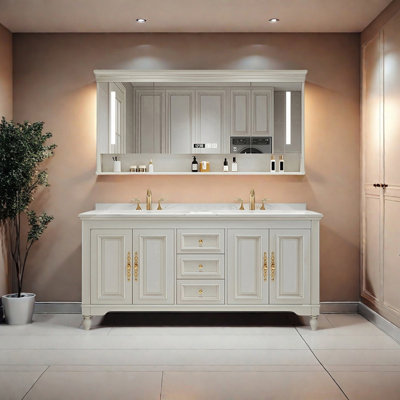 American-style rock plate bathroom cabinet