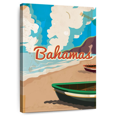 Affiche rétro Gillard Bahamas