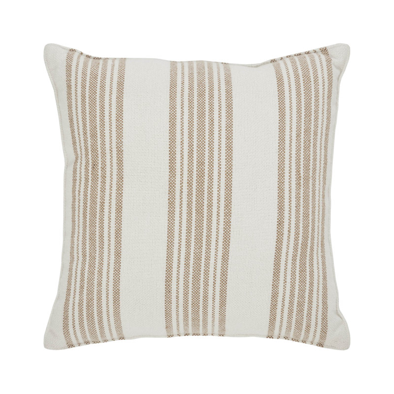 Housse et insert de coussin décoratif carré en plastique recyclé Bountifall