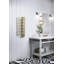 Michelle Heated Towel Rail in Two Tones-574077937-574077938