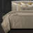 Jazz Club Shimmering Luxury Duvet Cover and Insert Set-35676048-35676046