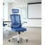 Chaise de bureau ergonomique, appui-tête réglable avec support lombaire et accoudoirs rabattables-426565792