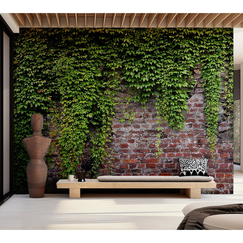 Delema Brick Wall Mural, 27" L x 39" W