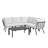 Modway Riverside 6 Piece Outdoor Patio Aluminum Set-1216360242-1216360254