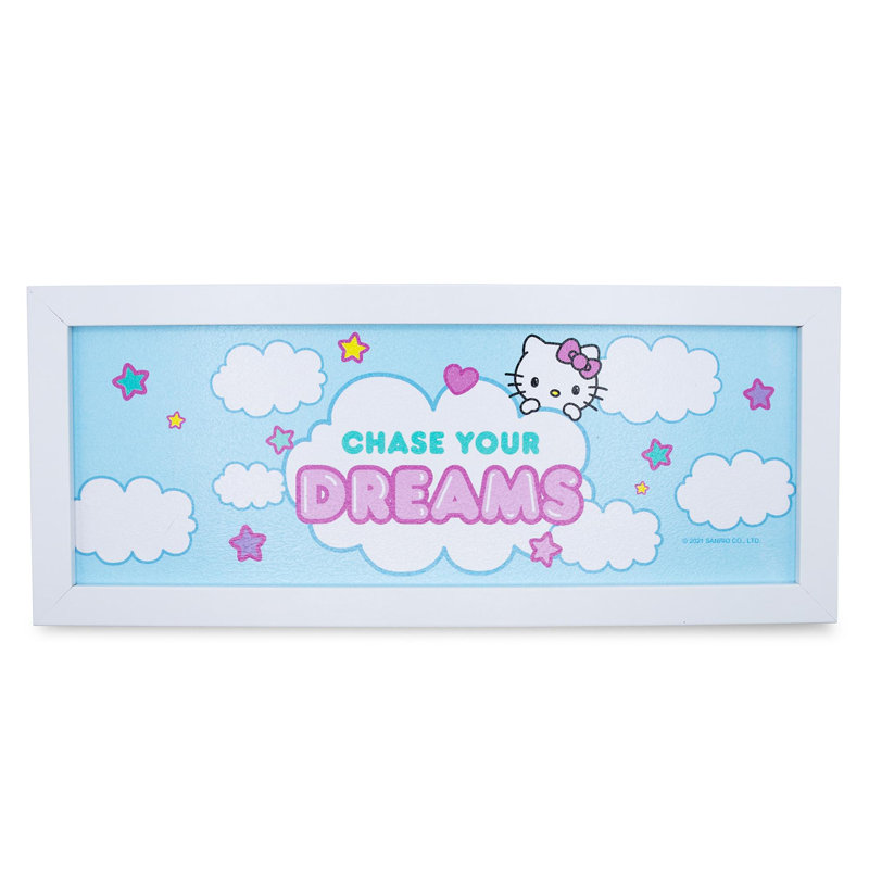 Panneau de porte «Hello Kitty Chase Your Dreams»
