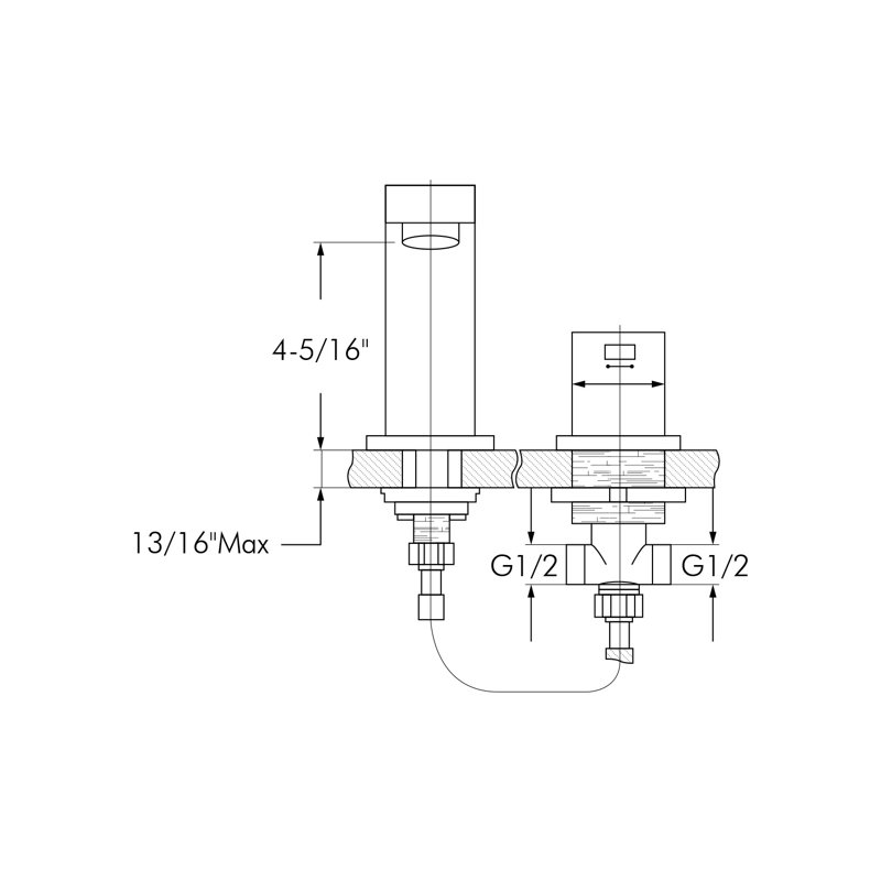 Single-handle Bathroom Faucet