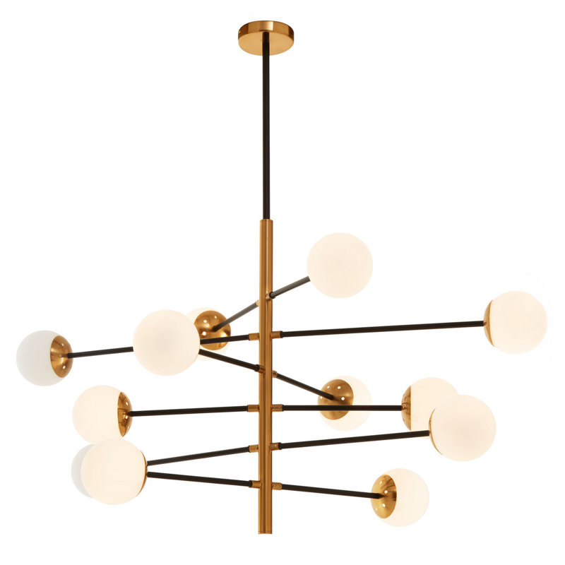 Bissonet 12 - Light Sputnik Globe Pendant