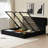 Juanetta Hydraulic Lift Up Storage Wingback Upholstered Platform Bed-924077623-881986372