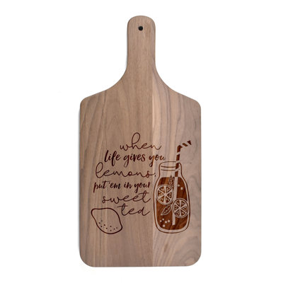 Lemons And Sweet Tea Cutting Board