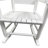 Children's  Rocking White Chair- Indoor Or Outdoor -Suitable For Kids-Durable-1264487530