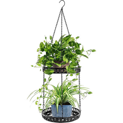 Jardinière suspendue 9,45 pouces moderne en métal
