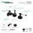 Kingston Brass Wilshire Two-Handle 3-Hole Deck Mount Widespread Bathroom Faucet with Brass Pop-Up Drain-17424551
