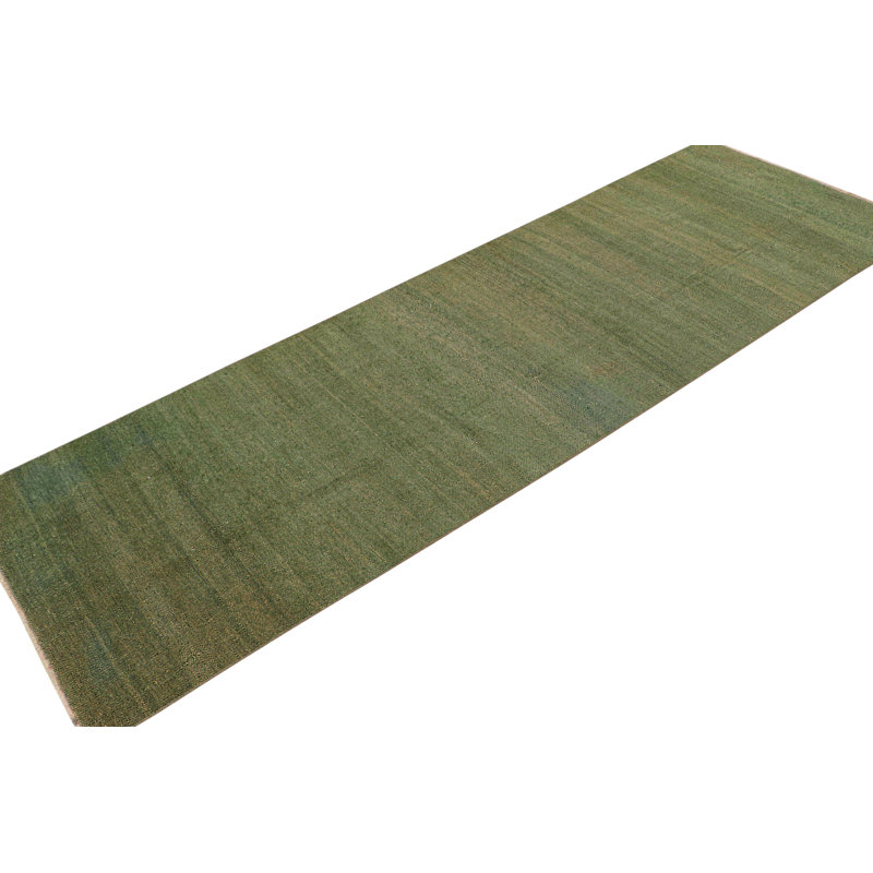 One-of-a-Kind 4'2" X 12'9" Hand Knotted Area Rug