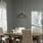 Oxendine 19.75" W 1-Light Woven Metal Pendant