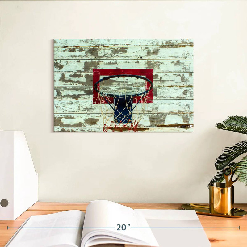 Panier de basketball Sirci, H 8 po x l 12 po