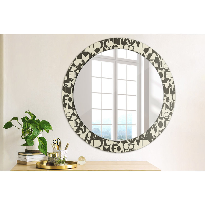 Huldar Glass Flat Wall Mirror