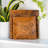 Square Teak Wood Plate - Large (Set Of 2)