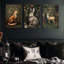 3 Piece Wrapped Canvas Print-524917563