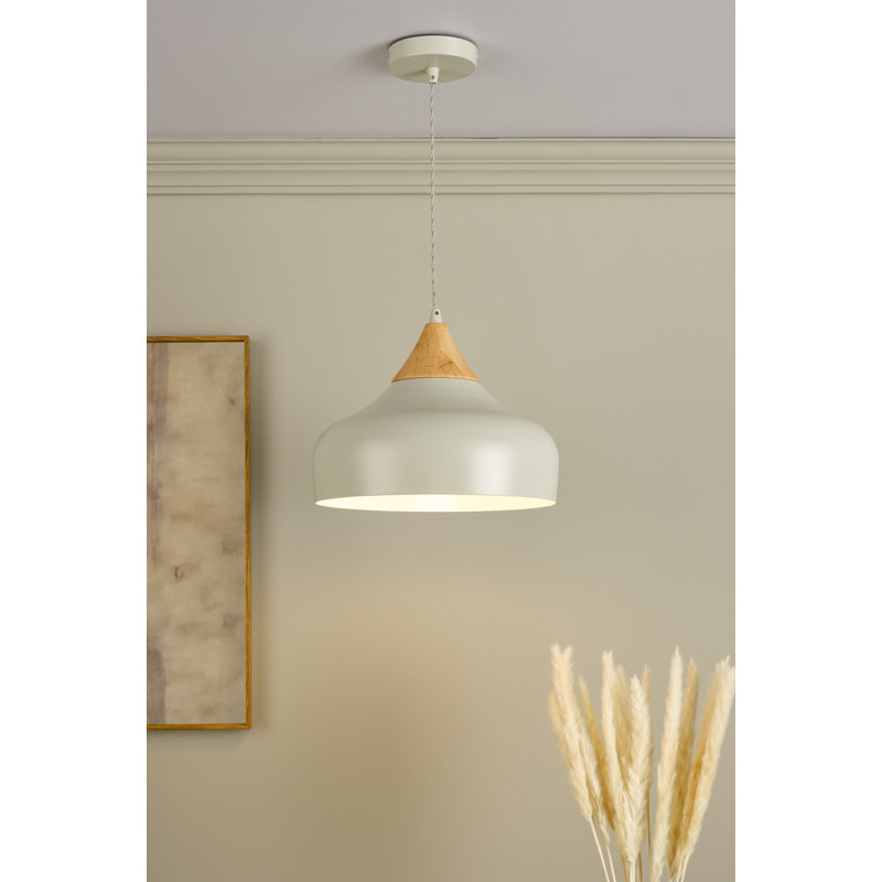 Nataly 1 - Light Dome Pendant, Grey